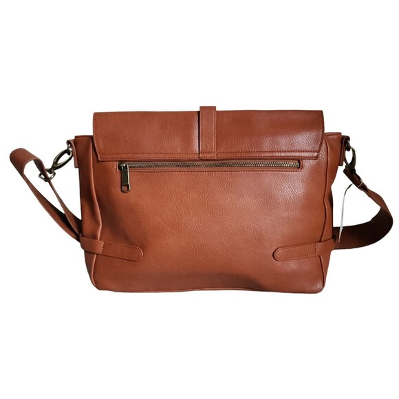 Office Briefcase Laptop Vegan Leather Executive Formal For 14" Laptop & MacBook - Picture 2 of 14